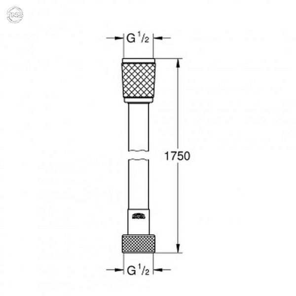 Шланг для душа Grohe Relexaflex 1750 мм (45992001) 45992001 фото