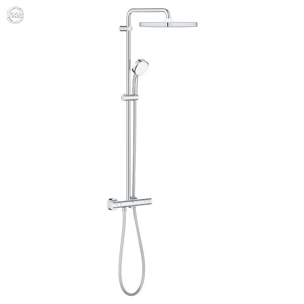 Душова система з термостатом Grohe Tempesta Cosmopolitan System 250 Cubе (26689000) 26689000 фото