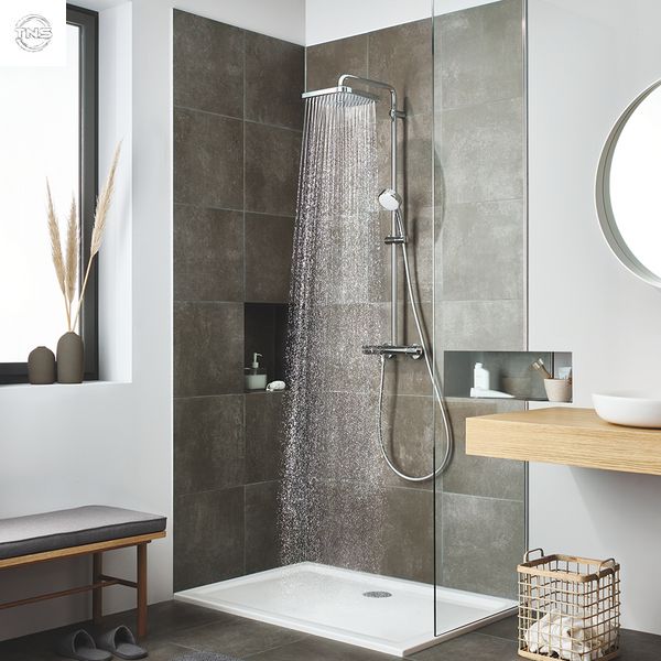 Душевая система с термостатом Grohe Tempesta Cosmopolitan System 250 Cube (26689000) 26689000 фото