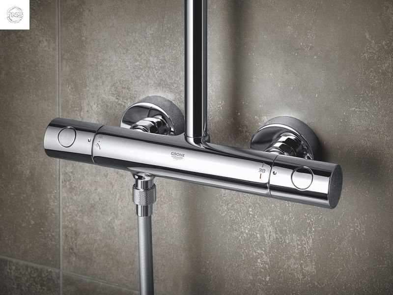 Душова система з термостатом Grohe Tempesta Cosmopolitan System 250 Cubе (26689000) 26689000 фото