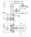 Душова система з термостатом Grohe BauClassic 210 (26699000) 26699000 фото 5