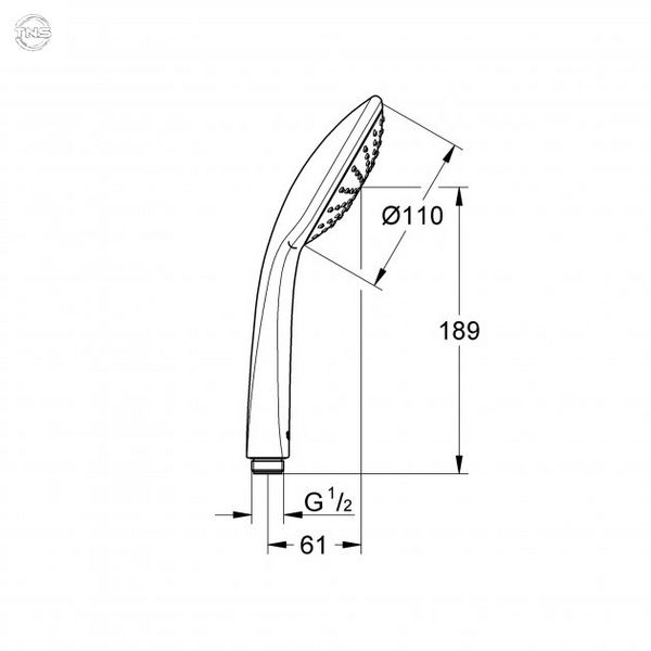 Ручний душ Grohe Euphoria (27265000) 27265000 фото