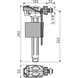 Впускной механизм Alca Plast A160P-3/8 A160P-3/8 фото 2