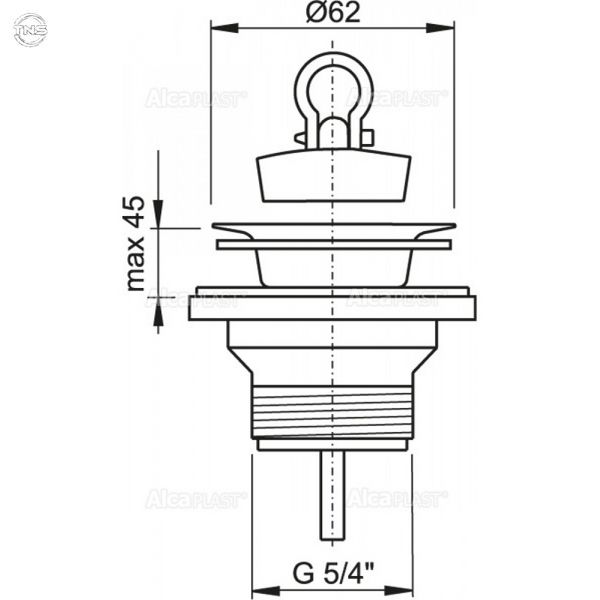 Водослив Alcaplast A31 A31 фото