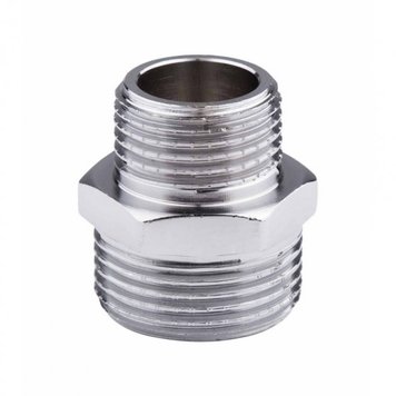 Ніпель редукційний General Fittings хром 3/4" x 1/2" (260003C050400H) 260003C050400H фото