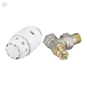 Комплект подключения к радиатору DANFOSS (013G5143) ( RA-FN + RAS-C2 ) 1/2 угловой 013G5143 фото