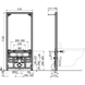 Монтажна рама AlcaPlast для біде A105/1120 A105/1120 фото 2